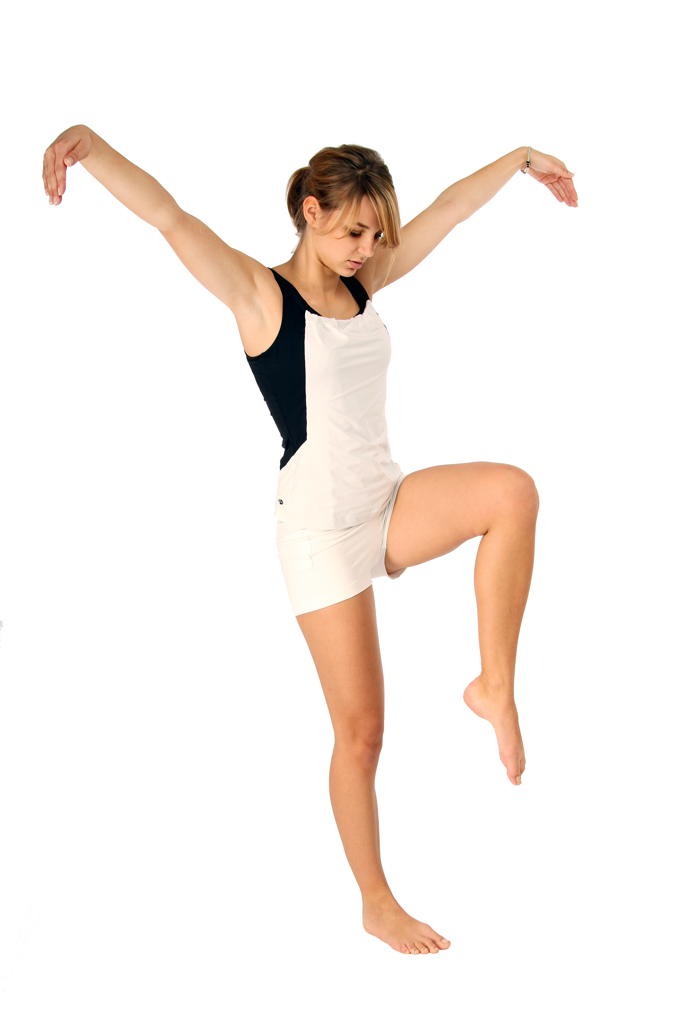 Taekwondo trainierendes Kind